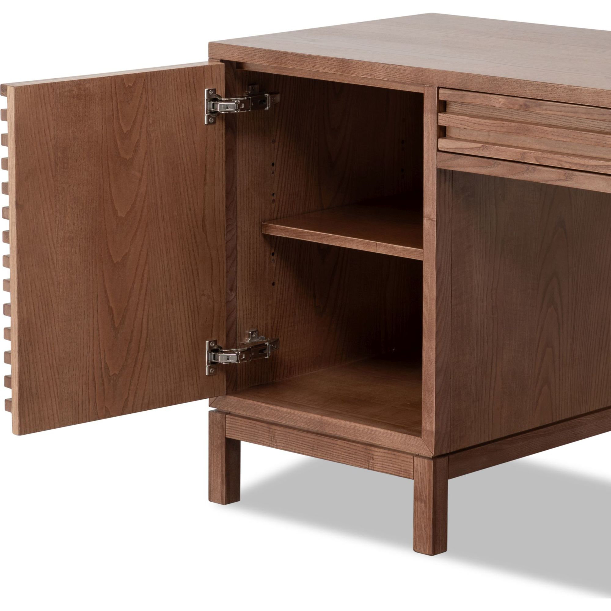 Finnian 72" Executive Desk, Brown
