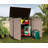 Keter Store-It-Out MIDI 4.3x3.7 ft. Durable Resin Outdoor Storage Shed With Floor and Double Doors for Garden Patio Furniture and Tools, Brown
