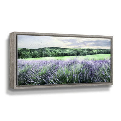 Lavande sur toile Ridge Farm par Lori Deiter
