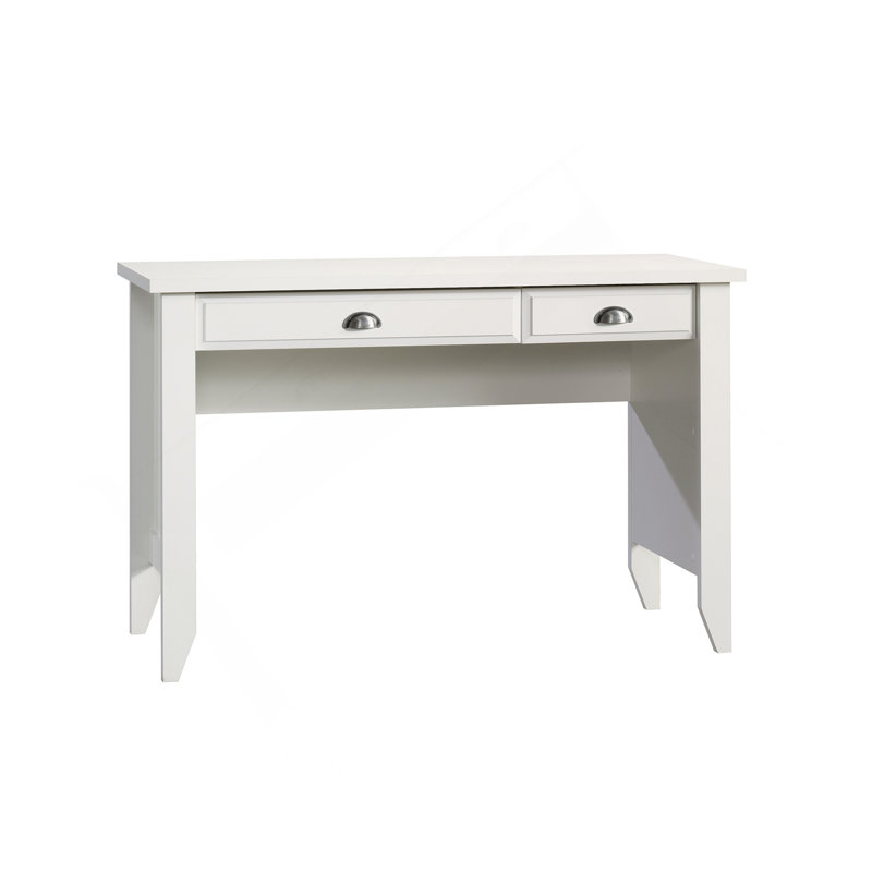 Bureau d'ordinateur, finition blanche