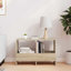 Wood Free Standing Magazine Rack-967453766
