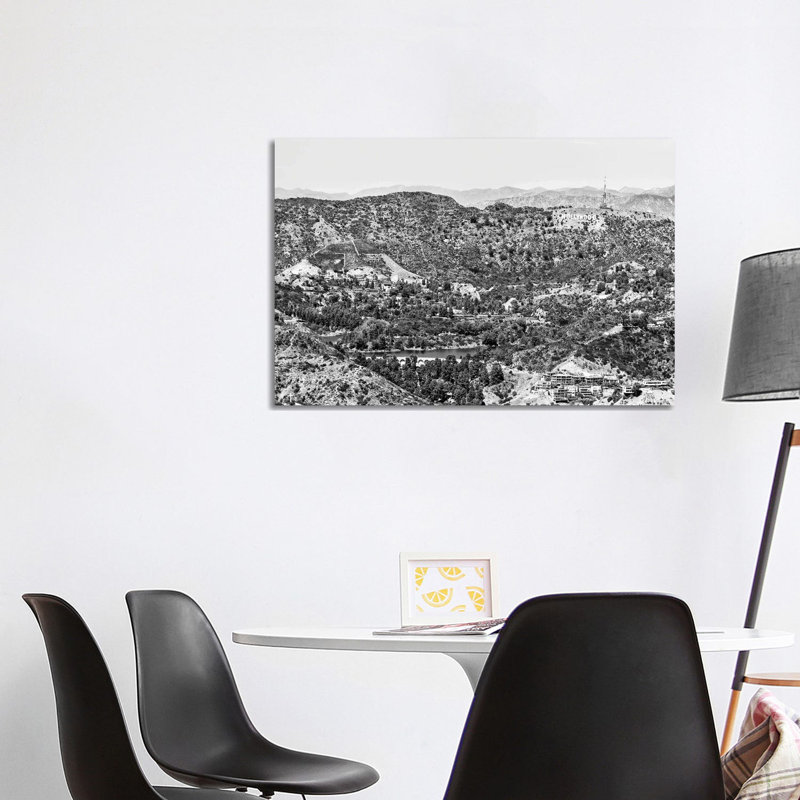 Hollywood Hills View by Philippe Hugonnard - Wrapped Canvas Print, 101.6 cm H x 66.04 cm W x 3.175 cm D