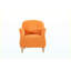 Fauteuil d'appoint en velours côtelé-133235357