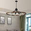 Lustre rustique industriel 32 "