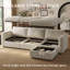 Canapé modulaire de 99 po avec rangement-1348377394-1348377399