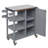 Foldable Outdoor Kitchen Island Patio Kitchen Island Outdoor Kitchen Cart Portable Prep Station with Lockable Wheels, Storage Cabinet and Towel Rack for Patio and Outdoor-966100656
