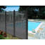 70 in. H x 35 in. W x 0.4 in. D Composite Decorative Privacy Screen Panel w/ C-Channel Kit