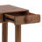 Rosie 47" Wide Writing Desk, Brown