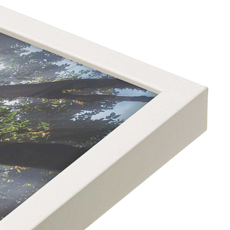 Reproduction d'art "Bend Rays" par Martin Podt, 20 W x 30 H, White, Framed Print