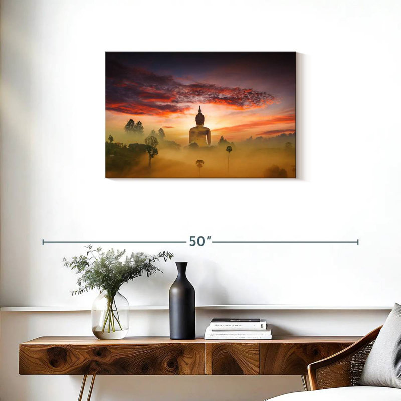  «Big Buddha At Sunrise», H 20 po x l 30 po