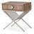 Hudson Ferry Solid Wood Top End Table with Storage