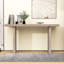 Console en placage de chêne-429933796