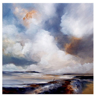 Grey Days by J.A Art - 1 Piece Wrapped Canvas Painting