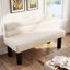 Banc rembourré polyvalent avec pieds en bois d'hévéa, support stable pour une utilisation quotidienne-129407990-129407994-129407995