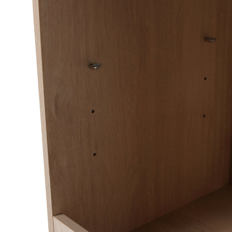 Meuble-lavabo sur pied 36 po avec résine blanche et portes à fermeture en douceur - Option polyvalente avec charnières de porte de lavabo 36 po