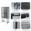 Armoire d'appoint 61 "H avec tablettes amovibles