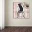 « chat bad i », impression sur toile tendue-31453312