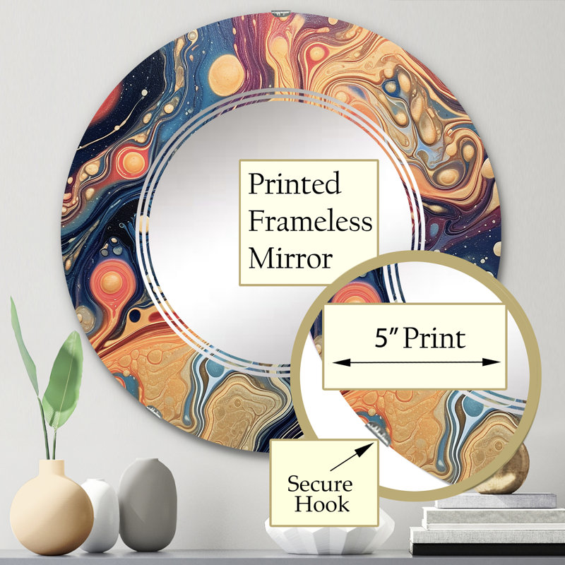 Miroir mural Walborn, 24 po x 24 po