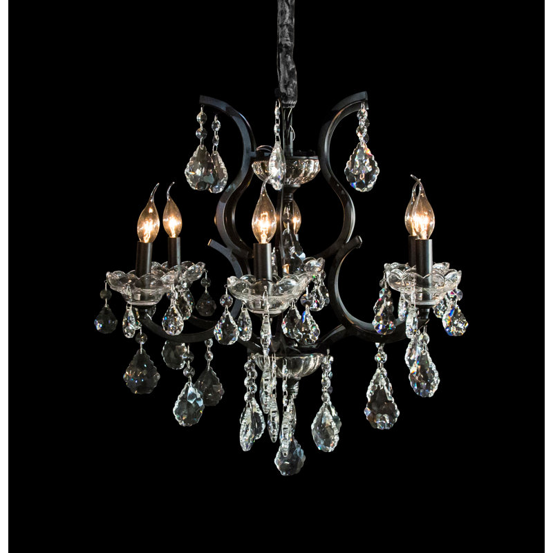 "Lustre à 6 lumières" Beauport