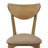 Light Walnut 5-Piece Round Solid Wood Dining Set