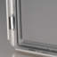 Cadre d'affiche en aluminium Opti Snap - Cadre de présentation mural à profil frontal 1 po avec housse antireflet pour affiches, documents et certifications - (noir - argent et 8,5 x 11 - 11 x 17 pouces)-17114911-17114910