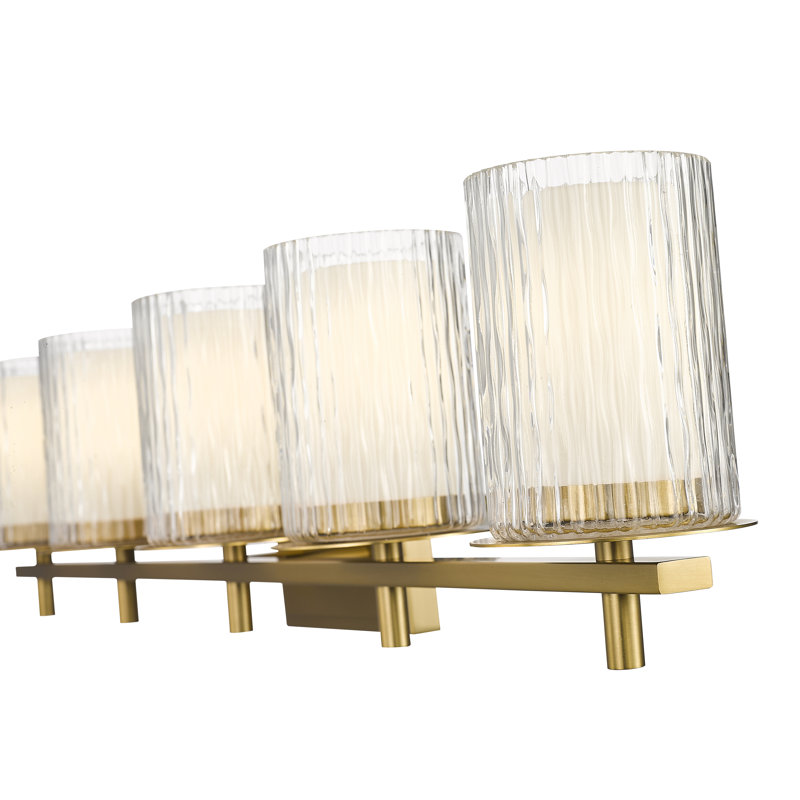 Roddrick 5 - Light Dimmable Vanity Light, Modern Gold