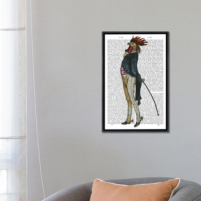 «Cockerel with Spurs» par Fab Funky - impression d'art graphique