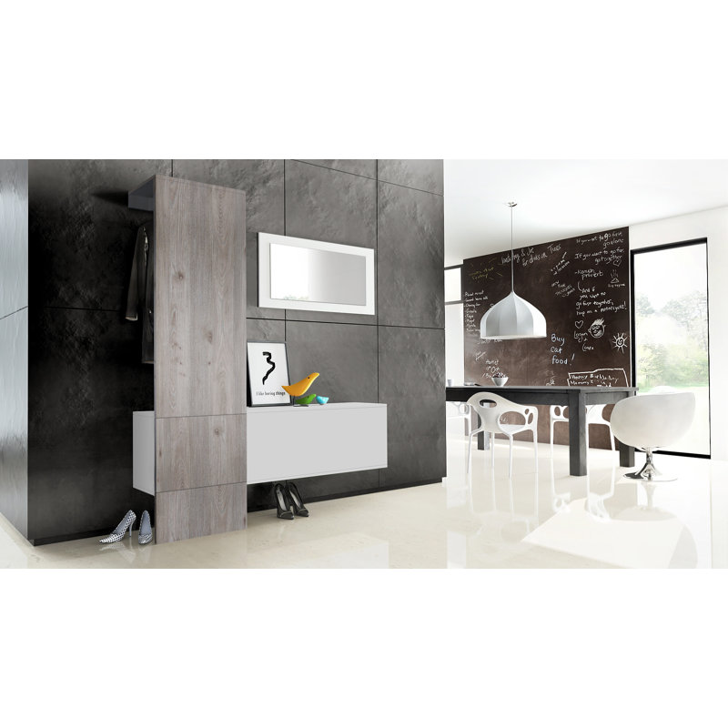 Metrodora 4 Piece Hall Set, Nordic oak colours