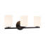 Ezra 22-in Black dimmable Bathroom Vanity Light