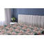 Drap-housse Ambesonne Spring, fleurs de cerisier, bleu pétrole et rose pâle-106732916