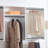 Devi White Wall Mounted Wood Closet System-2136295954