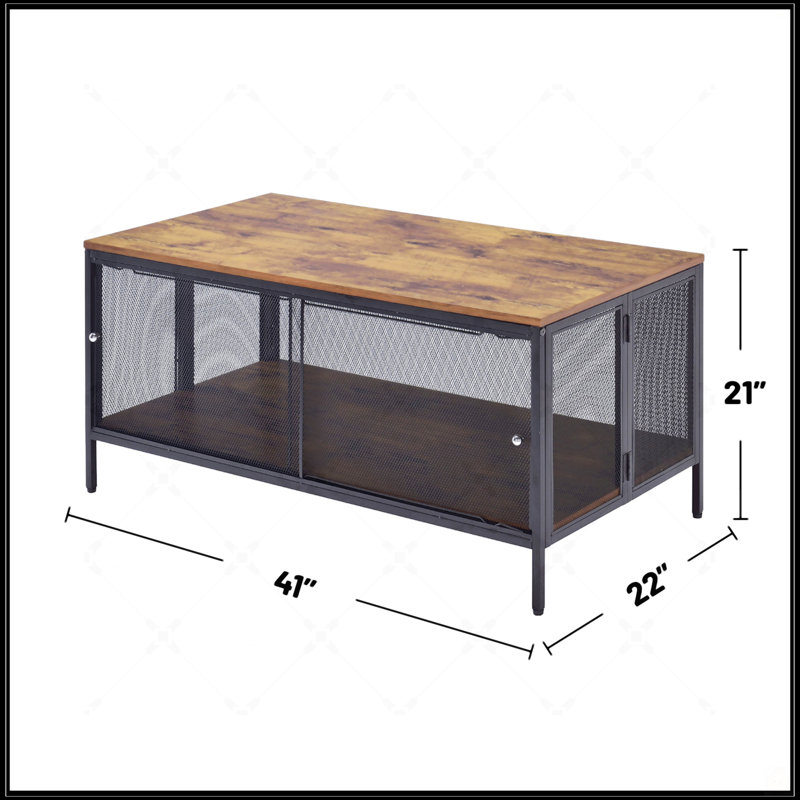 Foldable Rectangular Coffee Table