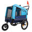 Remorque 2 en 1 et chariot poussoir pour animaux de compagnie-118095801