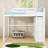 Full Wood Loft Bed With Built-In Ladder, Storage Shelves, Wardrobe And LED Light-606205880