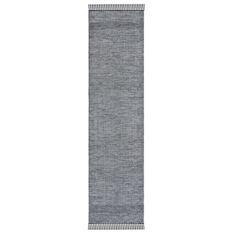 Montauk Hand Woven Cotton Rug, Runner 2'3" x 9'