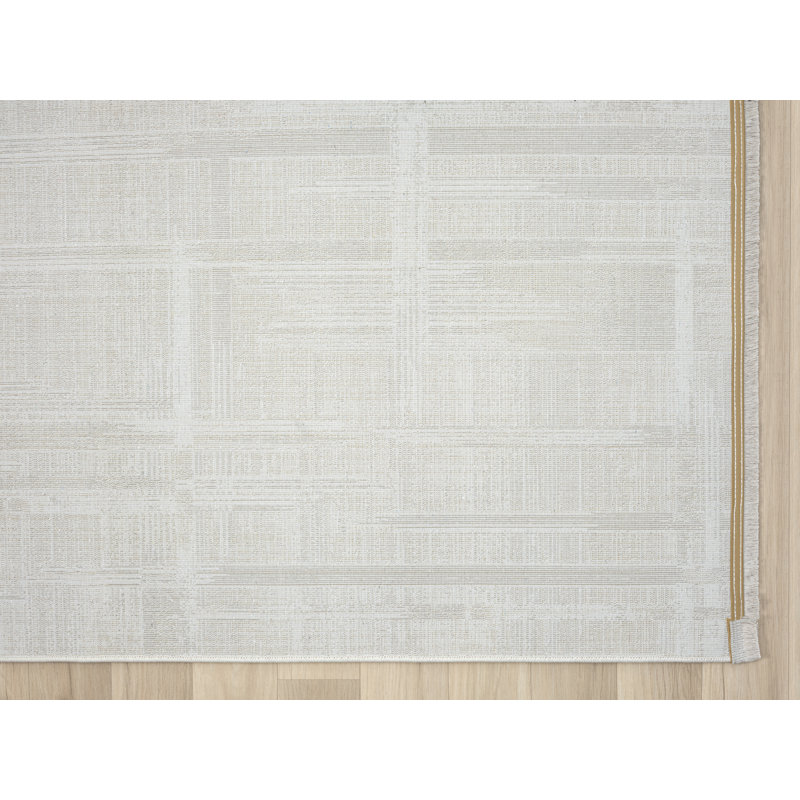 Eliana Cream Rug, Rectangular 80 x 150cm