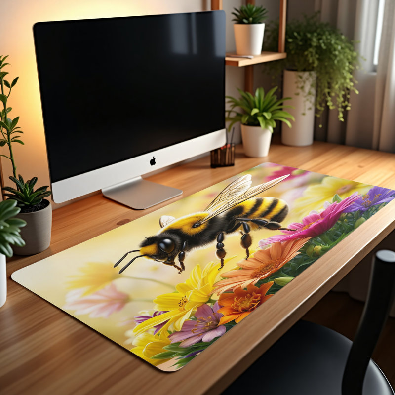 Polyester Desk Pad, 23.6x13.8