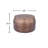 Hammered Metal Coffee Table with Storage, Copper and Brass Antique Finishes, Handcrafted Round Metal Accent Table – 26" Wide   -1207622663