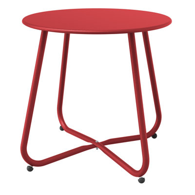 Metal Outdoor Patio Side Table