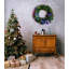 Faux Lighted PVC 21.65cm Christmas Wreath