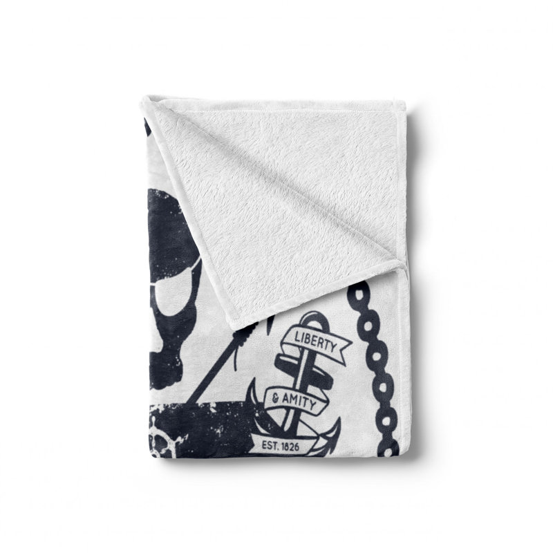 Hand Woven Throw Blanket, 50" W x 70" L