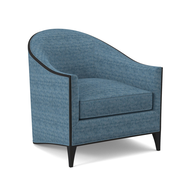 Chaise Atelier, Viscose Edworth Ocean, Espresso