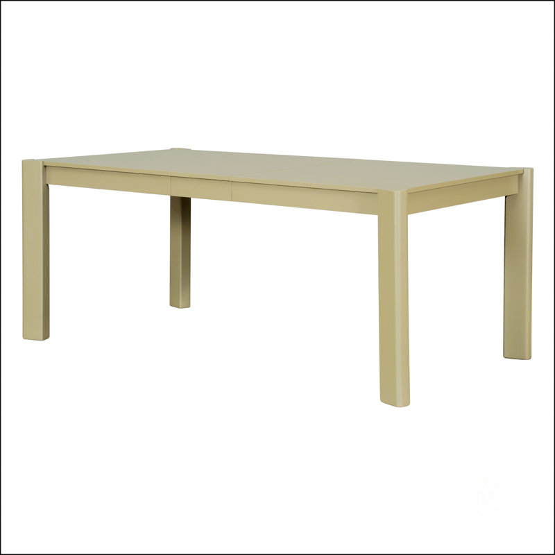 Modern Solid Wood Dining Table, Gold
