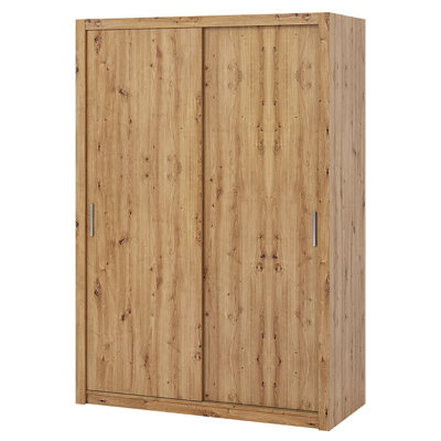 Frazierii 2 Door Manufactured Wood Wardrobe