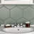 Textile Hex 9" x 10" Porcelain Wall & Floor Tile-2139873969