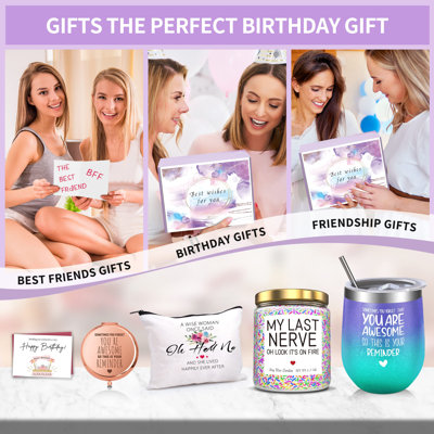 Gifts For Women, Birthday Gifts For Women, Happy Birthday Gifts Basket For Women, Gift Set For Best Friends Female Women Sister Mom Wife Her Girlfrien