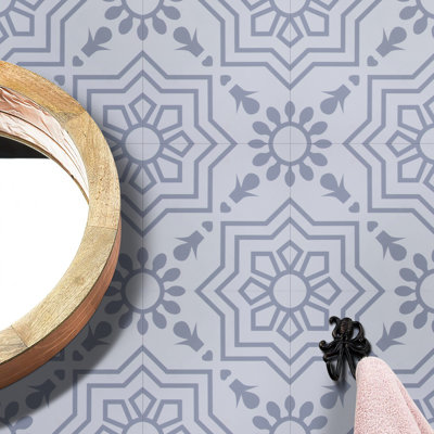 8'' W x 8'' L Engineered Stone Peel and Stick Field Tile