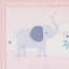 Ensemble de literie pour lit de bébé 3 pièces Sweet Floral Elephants