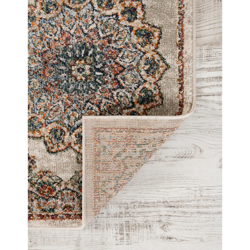 Tasharra Rug, Runner 2' x 6'1", Beige