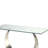 Gerbera 48'' Glass Top Console Table